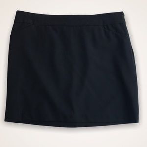 SMART SET Black Lined Mini Skirt